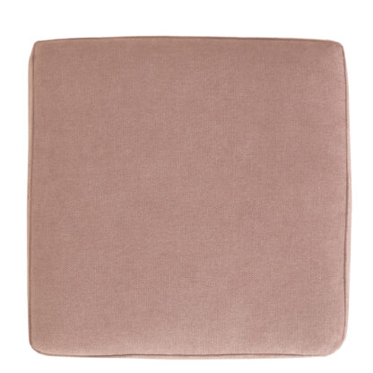 Taburet Cube T, roz prafuit, stofa K, 45x38x38 cm - imagine 5