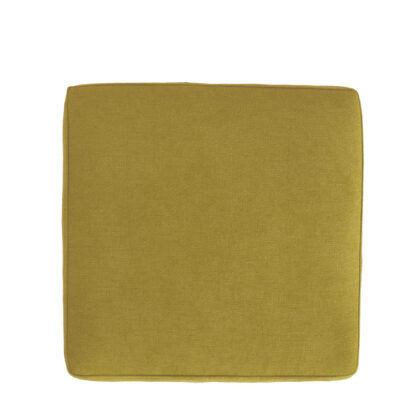 Husa taburet Cube, verde, stofa, 38x45x38 cm - imagine 2