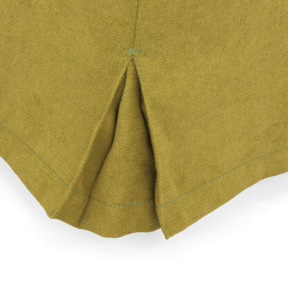 Husa taburet Cube, verde, stofa, 38x45x38 cm - imagine 8