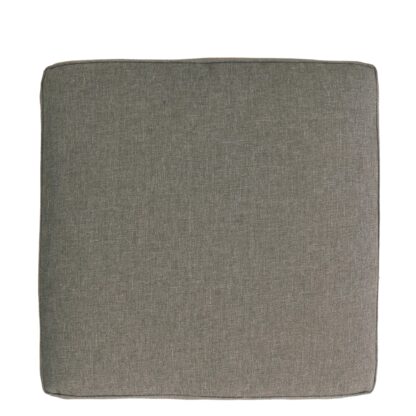 Taburet Cube, gri deschis, stofa, 45x38x38 cm - imagine 6