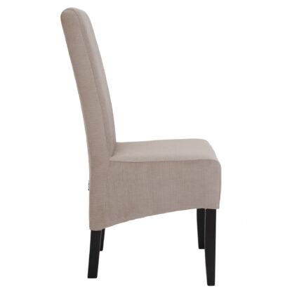 Scaun Iris, stofa, culoare crem, 47x100x60 cm - imagine 4
