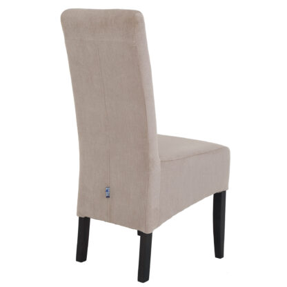 Scaun Iris, stofa, culoare crem, 47x100x60 cm - imagine 5