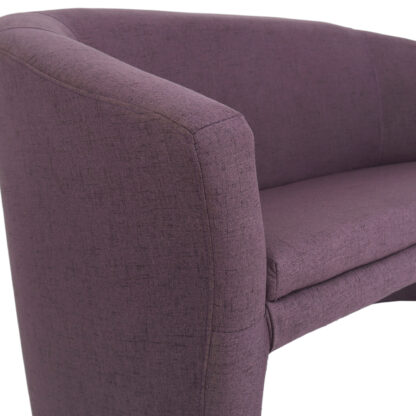 Canapea Iulia, mov, stofa, 130x80x70 cm - imagine 6