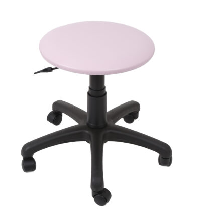 Scaun Labor, mov, imitatie piele, 57x59x59 cm - imagine 2