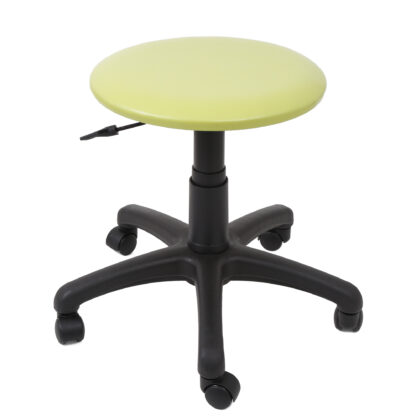 Scaun Labor, verde, imitatie piele, 57x59x59 cm