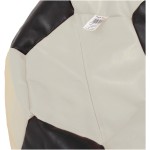 Fotoliu tip minge Mondo Ball, Bean Bag, crem-negru, imitatie piele, 74 cm - imagine 4