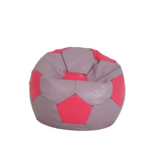 Fotoliu tip minge Mondo Ball, Bean Bag, mov-roz, imitatie piele, 74 cm