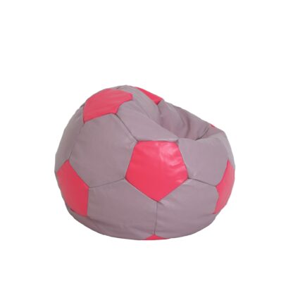 Fotoliu tip minge Mondo Ball, Bean Bag, mov-roz, imitatie piele, 74 cm - imagine 2
