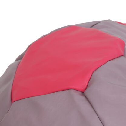 Fotoliu tip minge Mondo Ball, Bean Bag, mov-roz, imitatie piele, 74 cm - imagine 3