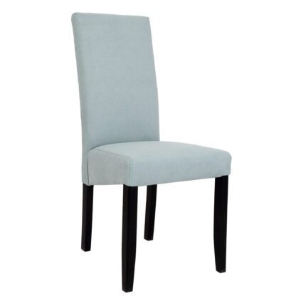 Scaun Olivia, stofa, cadru wenge, culoare vernil, 47x100x60 cm