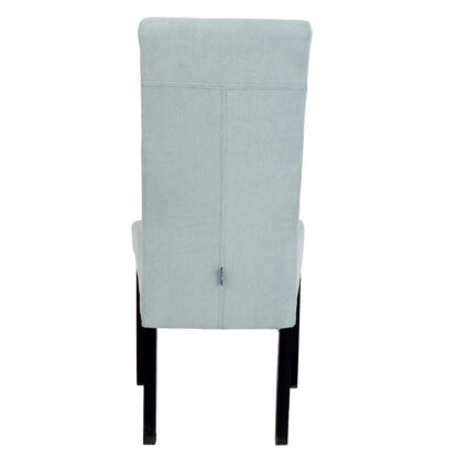 Scaun Olivia, stofa, cadru wenge, culoare vernil, 47x100x60 cm - imagine 3