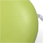 Taburet Sofia, cadru crom, verde, imitatie piele, 46x45x45 cm - imagine 3