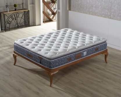 Saltea Varna 200x200 cm, ortopedica cu topper si cu spuma