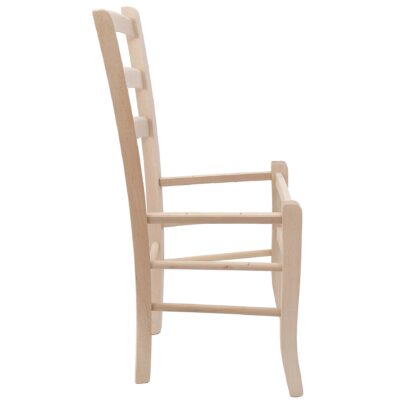 Scaun Paesana, roz 21896, 43x88x45 cm, cadru natur, imitatie piele - imagine 7