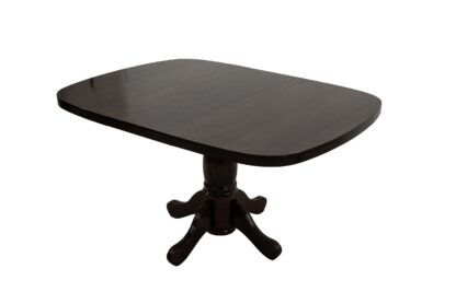 Masa extensibila 100x135 cm Lion, wenge, lemn masiv, blat din MDF - imagine 5