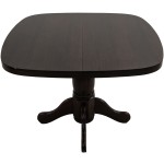 Masa extensibila 100x135 cm Lion, wenge, lemn masiv, blat din MDF - imagine 7