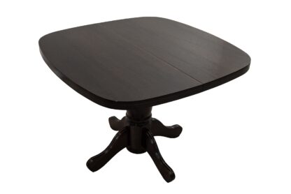 Masa extensibila 100x135 cm Lion, wenge, lemn masiv, blat din MDF - imagine 2
