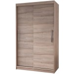 Dressing Nicu fara oglinda, Sonoma, 120x200x61 cm - imagine 2