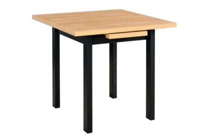 Masa extensibila 80x100cm MB-13 Max7 czarny/grandson, lemn masiv de fag si PAL