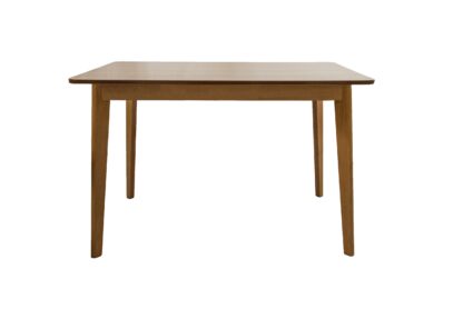 Masa fixa 120 cm Bristol, stejar, lemn masiv din fag si blat din MDF - imagine 4