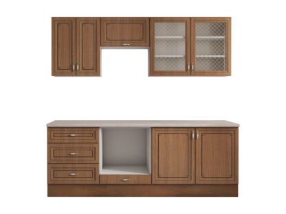 Bucatarie Grand 200, Stejar, Fronturi MDF, corp din PAL - imagine 5