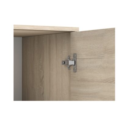 Comoda Mini Stela 1D4S, PAL sonoma, 90x95x45 cm - imagine 16