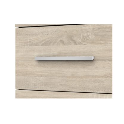 Comoda Mini Stela 1D4S, PAL sonoma, 90x95x45 cm - imagine 14