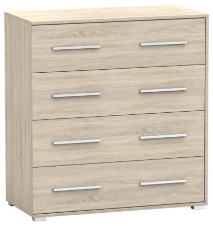 Comoda Mini Stela 4S, PAL sonoma, 90x95x45 cm