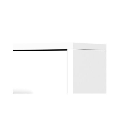 Comoda Mini Stela 1D4S, PAL alb, 90x95x45 cm - imagine 11