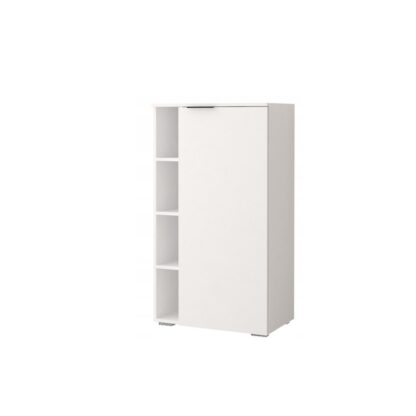 Comoda Leo, 68 x 115 x 40 cm, Alb, PAL