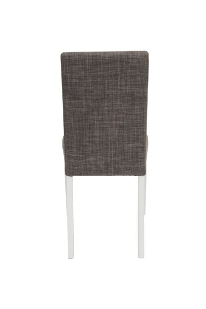 Scaun Kanzona tapitat, Lennon 118, gri, lemn masiv fag, 45x90x53 cm - imagine 4
