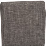 Scaun Kanzona tapitat, Lennon 118, gri, lemn masiv fag, 45x90x53 cm - imagine 7