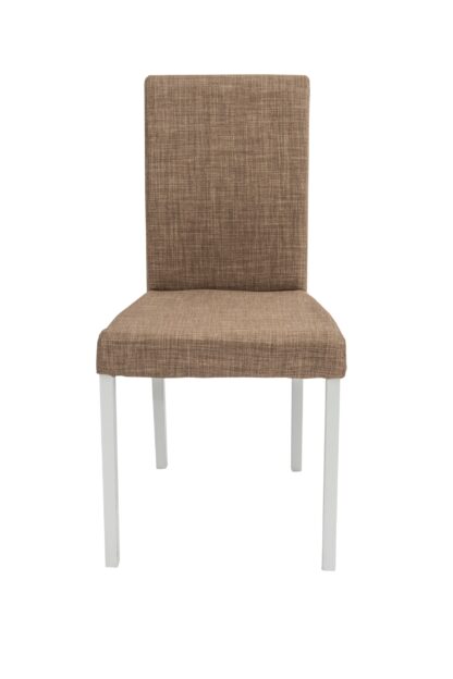 Scaun Kanzona tapitat, Lennon 101, maro, lemn masiv fag, 45x90x53 cm - imagine 5