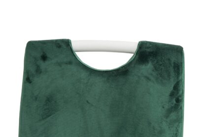 Scaun Olivia, tapitat, verde, Titan 134, lemn masiv fag, 45x90x53 cm - imagine 7