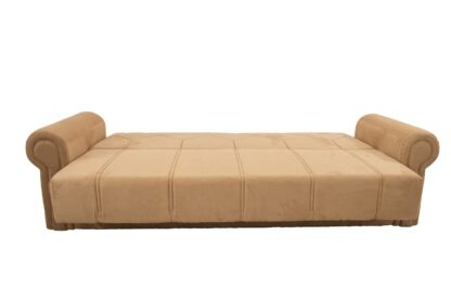 Canapea extensibila Togo, 3 persoane, lemn masiv, 236x80 cm - imagine 3