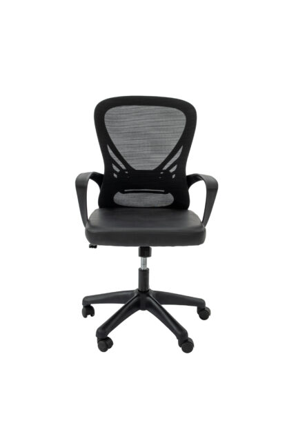 Scaun birou S-180, negru - imagine 2