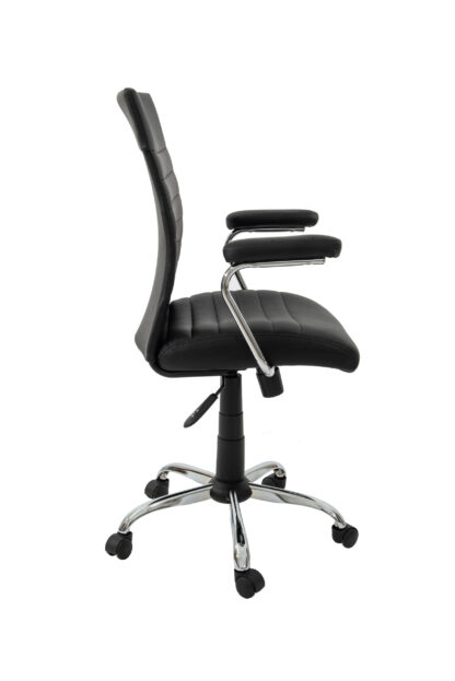 Scaun birou S-181, negru - imagine 3