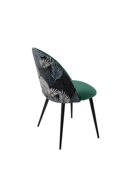 Set 4 scaune living, stofa premium, S-171, tapiterie verde - imagine 6