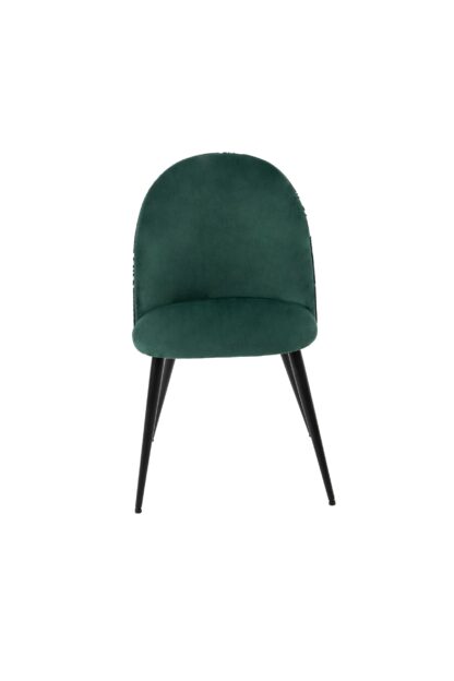 Set 4 scaune living, stofa premium, S-171, tapiterie verde - imagine 3