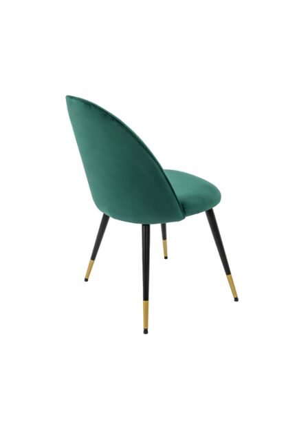 Set 4 scaune living, stofa premium, S-172, tapiterie verde - imagine 8