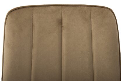 Scaun living tapitat cu stofa premium, S-174, crem - imagine 7