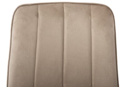 Scaun living tapitat cu stofa premium, S-174, cappucino - imagine 7