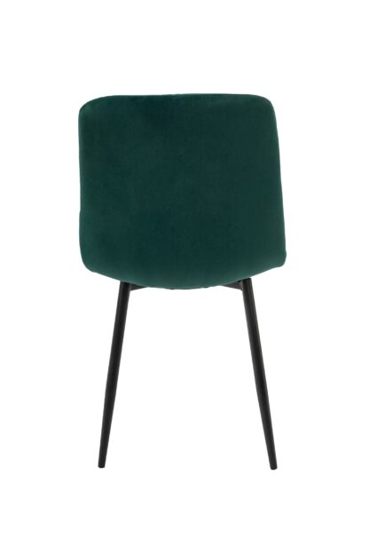 Set masa MB-84, sticla securizata, 140x76x80 cm, cu 4 scaune S-179 Verde, 44x85x43 cm - imagine 13