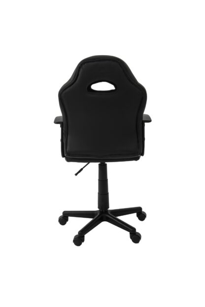 Scaun birou S-182, negru/rosu - imagine 2