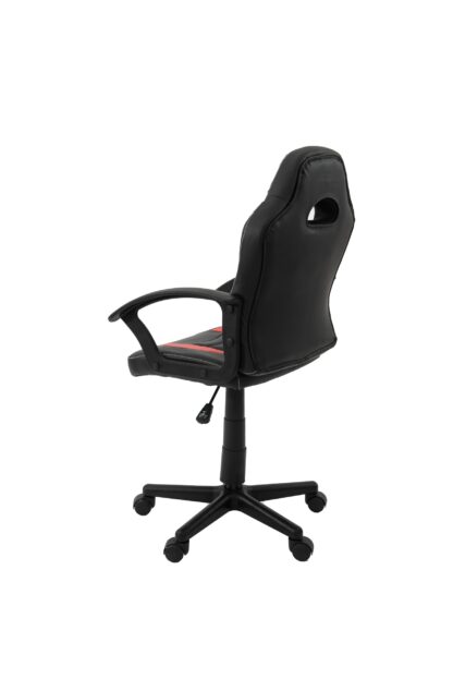 Scaun birou S-182, negru/rosu - imagine 3