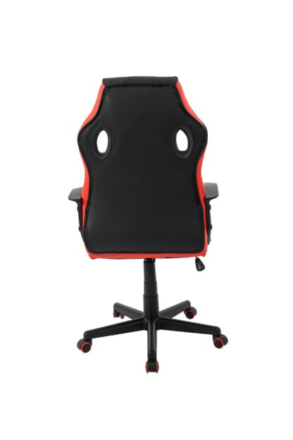 Scaun birou S-184, negru/rosu - imagine 5