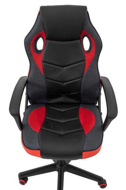 Scaun birou S-184, negru/rosu - imagine 8
