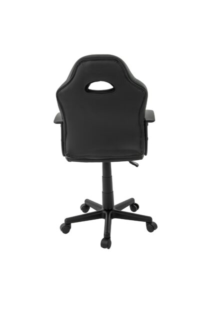 Scaun birou S-182, negru/albastru - imagine 5