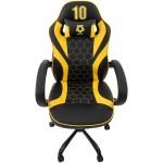 Scaun birou S-185, negru/galben - imagine 4
