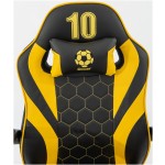 Scaun birou S-185, negru/galben - imagine 7